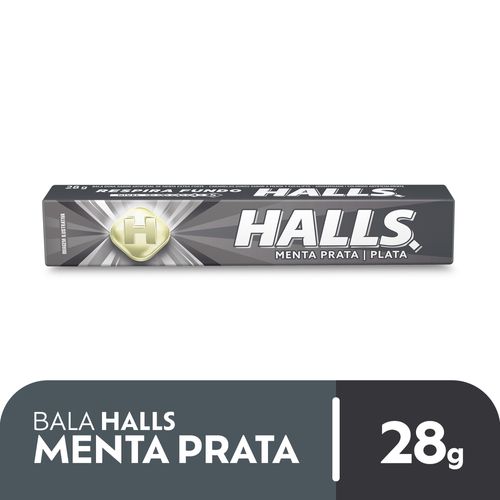 Bala Halls Menta Prata 28g