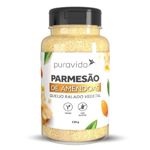 Parmesão de Amêndoas Pura Vida Queijo Ralado Vegetal 130g
