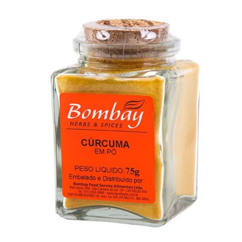 Condimento Bombay Cúrcuma em Pó 75g