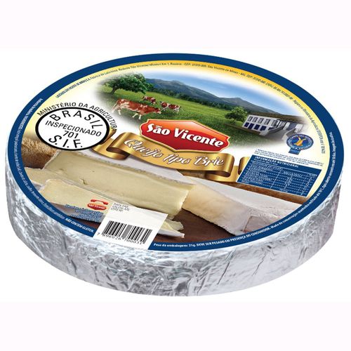 Queijo Brie São Vicente 130g