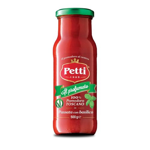 Molho de Tomate Petti Basilico 500g