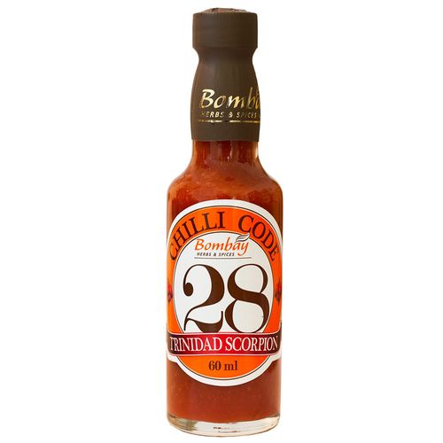 Molho de Pimenta Chilli Bombay Trinidad Scorpions 60ml