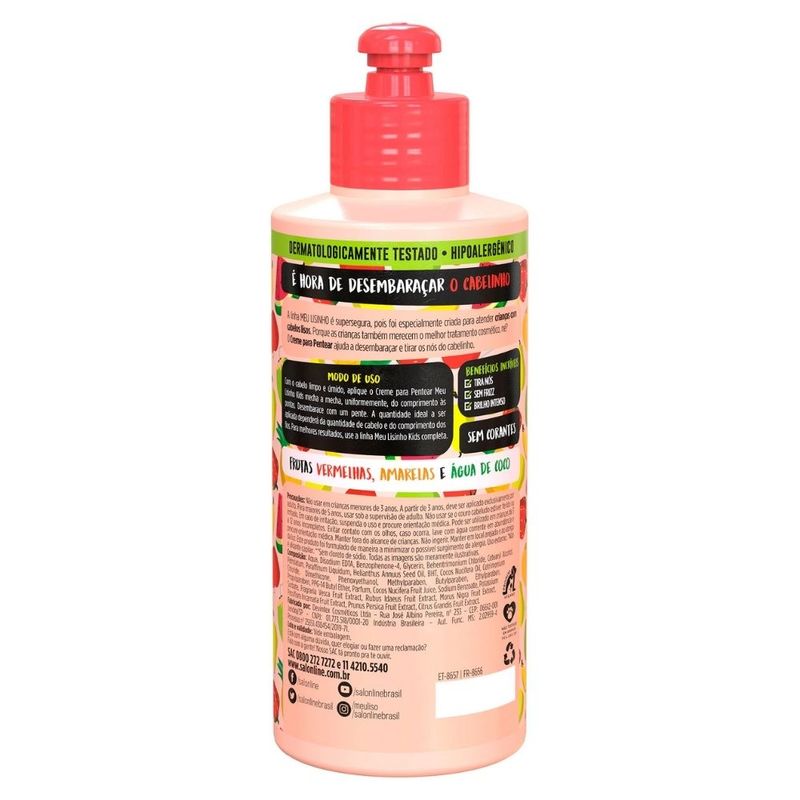 Creme-de-Pentear-Salon-Line-Meu-Lisinho-Kids-Salada-de-Frutas-250ml