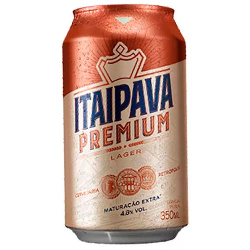 Cerveja Itaipava Premium Lager Lata 350ml