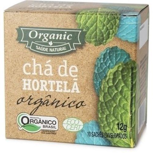 Chá Orgânico Organic Hortelã 12g