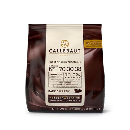 Gotas de Chocolate Callebaut Amargo 70.5% Cacau 400g