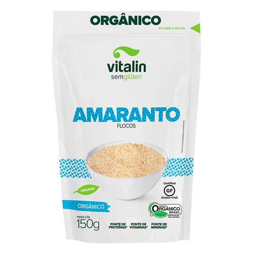 Amaranto Vitalin em Flocos Orgânico Sachê 150g