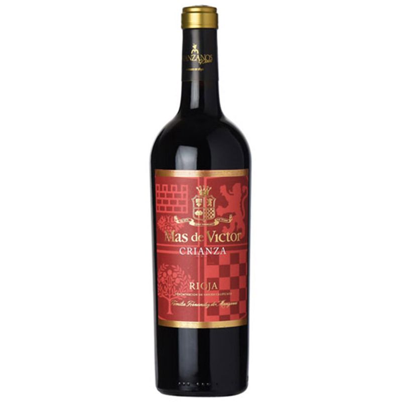 Vinho-Espanhol-Mas-de-Victor-Crianza-Tinto-750ml
