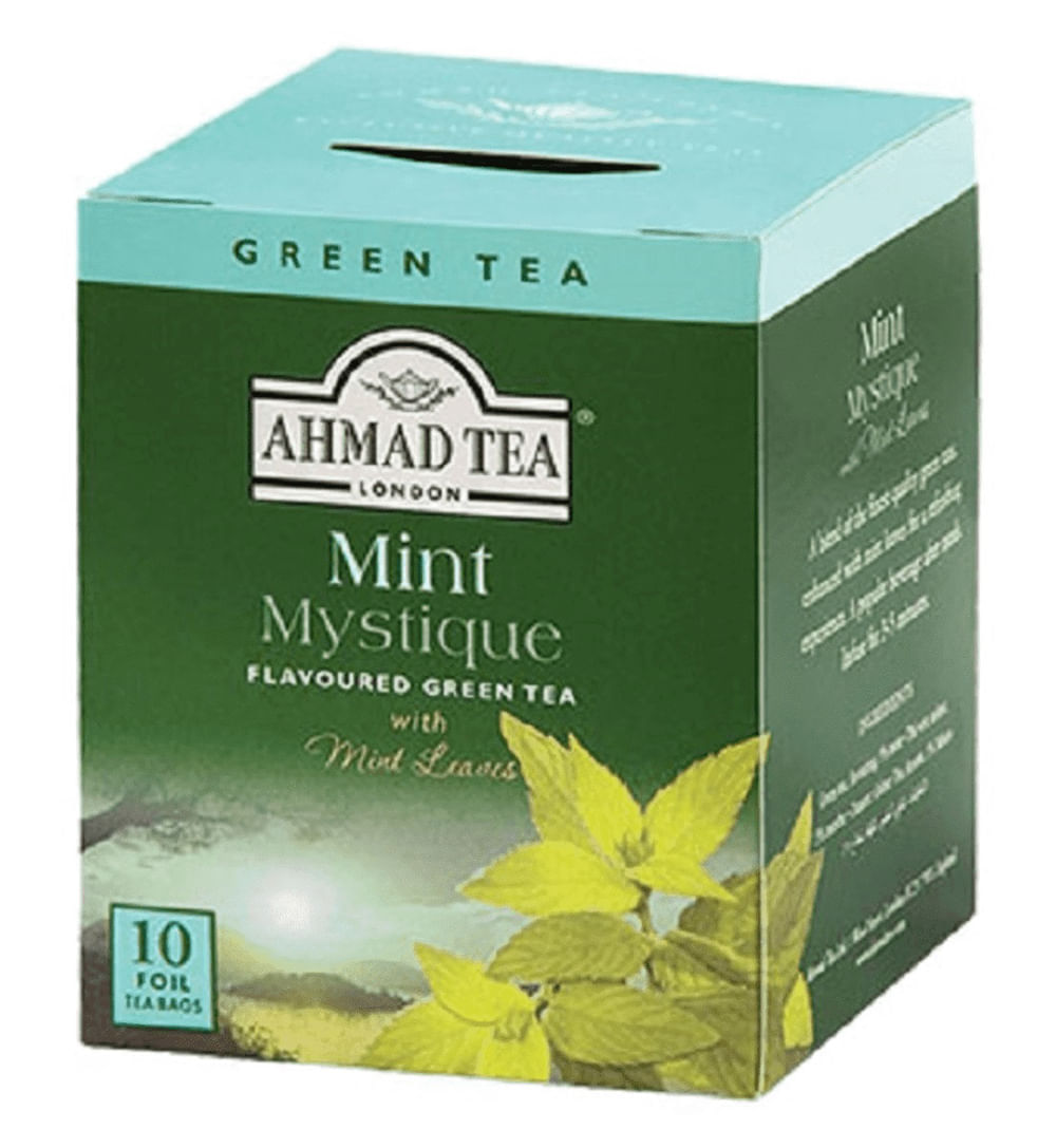 Chá Verde Pure Ahmad Tea London 10 Unidades de 20g