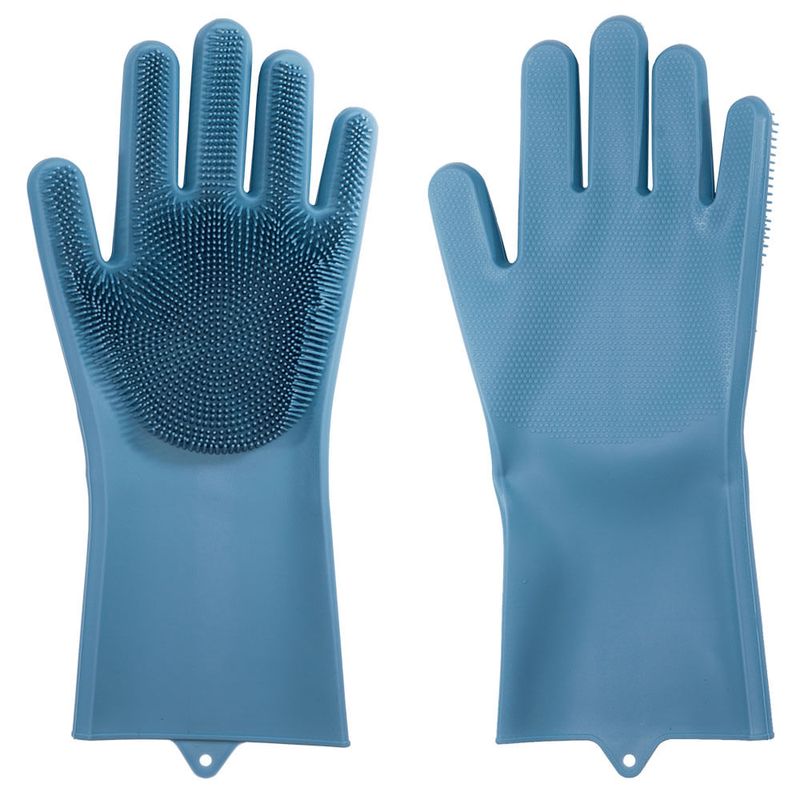 Luva-Domestica-Oikos-Multiuso-Azul-Par