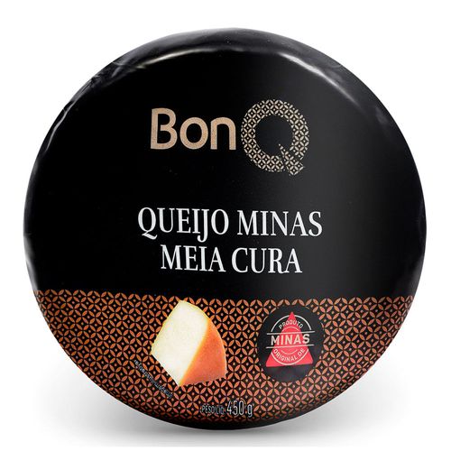 Queijo Minas BonQ Meia Cura 450g