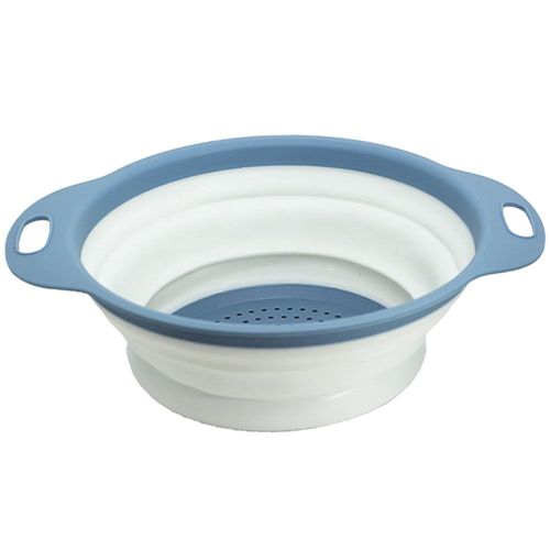 Escorredor de Alimentos de Silicone Oikos Retrátil Médio
