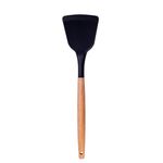 Espatula-de-Silicone-Reta-Oikos-com-Cabo-de-Madeira
