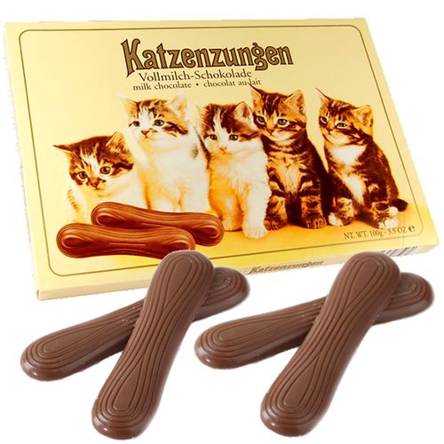 Chocolate Ao Leite Katzenzugen Língua De Gato 100g