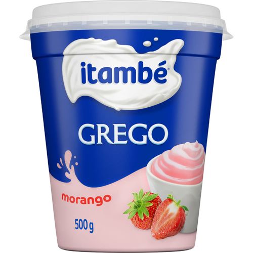Iogurte Grego Itambé Morango 500g