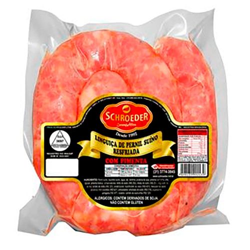 Linguiça de Pernil Schroeder Tradicional Resfriada 500g