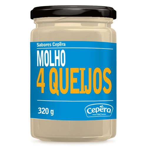 Molho 4 Queijos Cepêra 320g