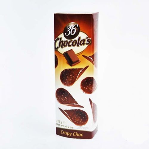 Chips 36 Chocola's De Chocolate Ao Leite Crocante 125g