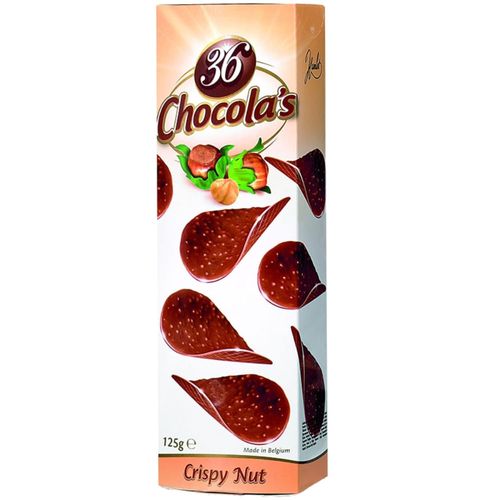 Chocolate Belga 36 Chocola's Folha Avelã 125g