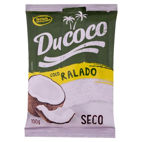 Coco Ralado Ducoco Extra Branco Pacote 100g