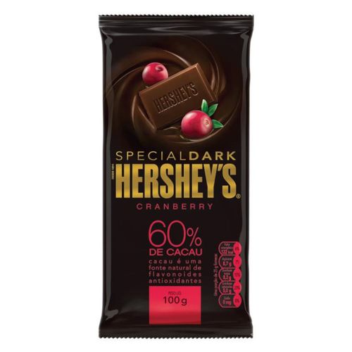 Chocolate Hersheys Special Dark Cranberry 60% Cacau 85g
