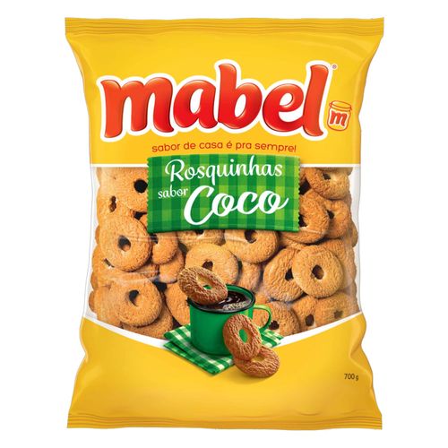 Biscoito MABEL Rosquinha de Coco 700g