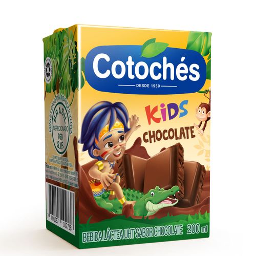 Bebida Láctea Cotochés Kids Chocolate 200ml