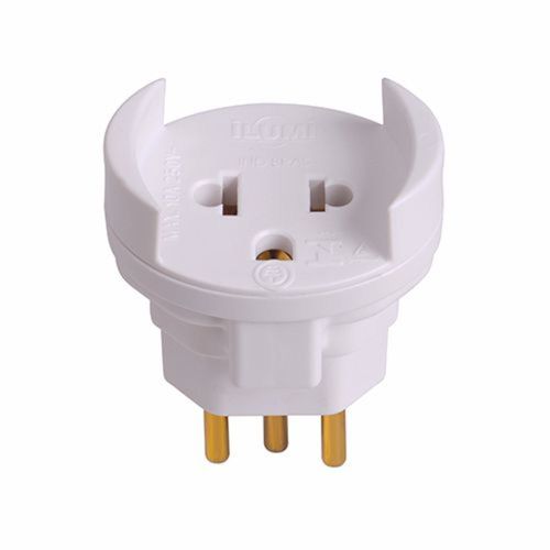 Pino Adaptador 2p+t Bip Br 250v Blsiter Ref 1211b