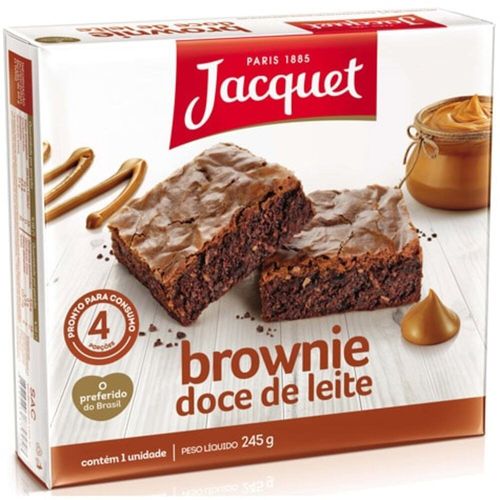 Brownie Doce De Leite Jacquet Caixa 245g