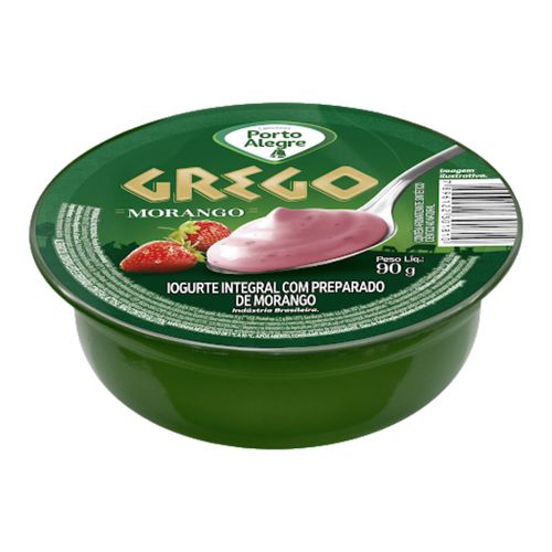 Iogurte Grego Porto Alegre Morango 90g