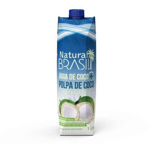 Água de Coco+Polpa Natural Brasil 1l