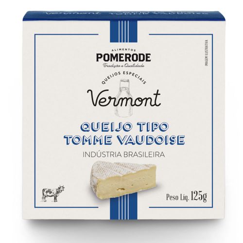 Queijo Vermont Tomme Vaudoise 125g