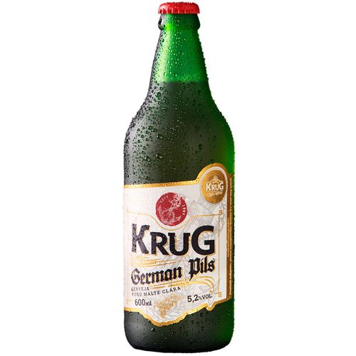 Cerveja Krug German Pils Puro Malte 600ml