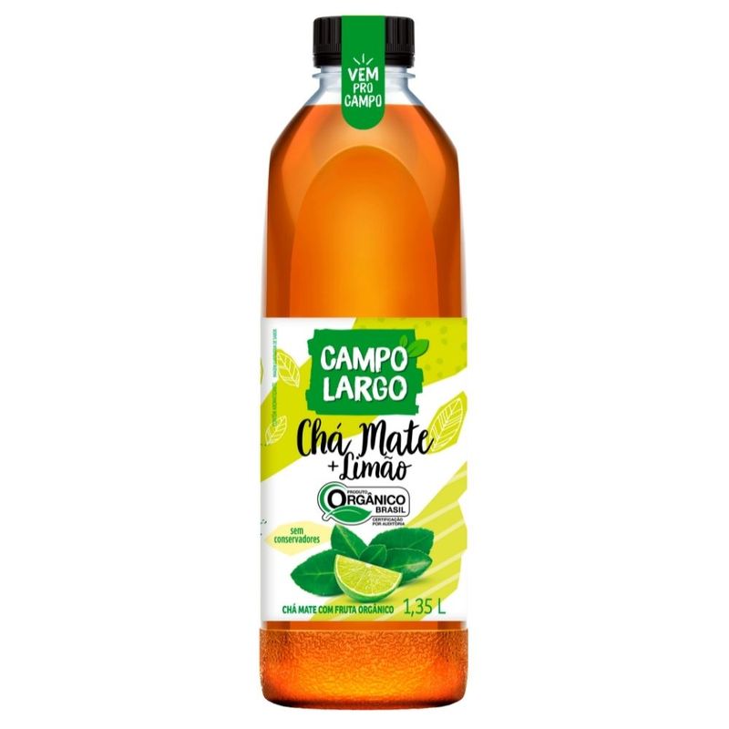 Cha-Pronto-Campo-Largo-Organico-Mate-e-Limao-1350L