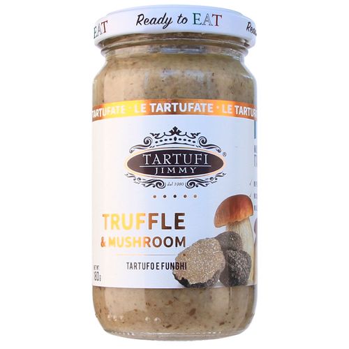 Molho Tartufo Formaggio Trufa E Cogumelo Tartufi Jimmy 180g