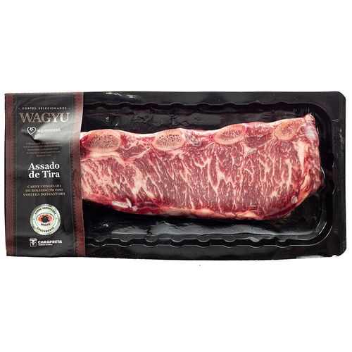 Assado Tira Bovino Wagyu Super Nosso Congelado 400g
