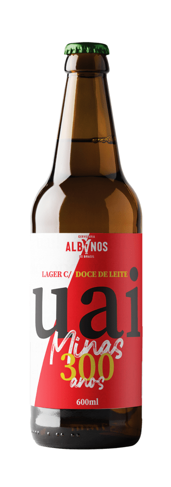 Cerveja Albanos Uai Minas Doce Leite 600ml