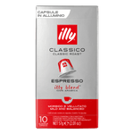 Cafe-em-Capsula-Torrado-e-Moido-Classico-Espresso-Illy-Caixa-57g-10-Unidades