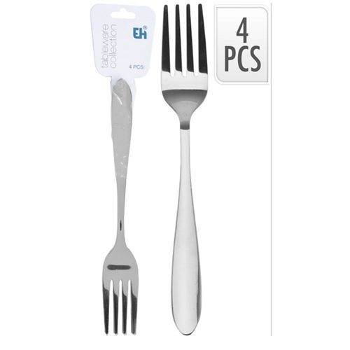 Conjunto De Garfo Inox EH 4 peças
