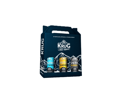 Kit Cerveja Austria 3x600ml - H Weizen | Lager | Golden