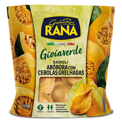 Ravioli Italiano Rana Abóbora com Cebolas Grelhadas  250g