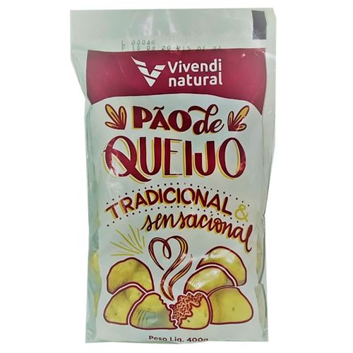 Pão de Queijo Vivendi Natural Tradicional 400g