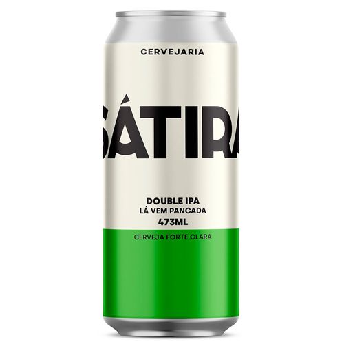 Cerveja Sátira Double Ipa Lata 473ml