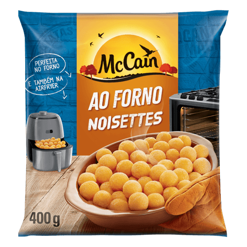 Batata Pré-Frita Noisette Congelada McCain ao Forno  400g