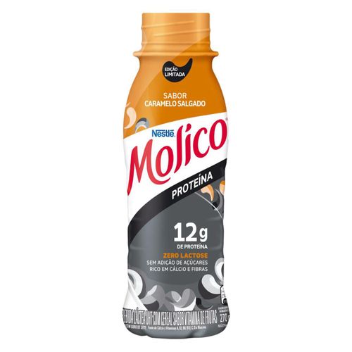 MOLICO Protein Bebida Láctea Caramelo Salgado 270ml
