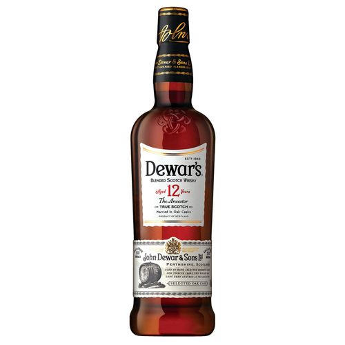 Whisky Escocês Dewars Reserva 12 anos 1L