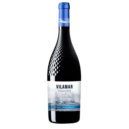 Vinho Espanhol Vilamar Crianza Tinto Syrah - Tempranillo 750ML