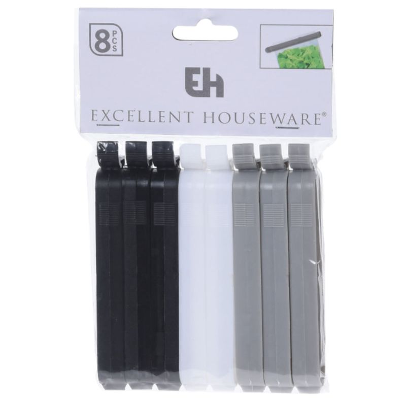 Clips-Para-Fechar-Sacos-Excellent-Houseware-8-Unidades
