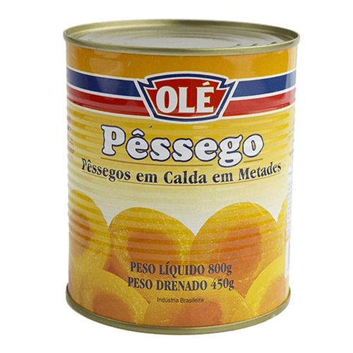 Pêssego em Calda Olé 450g