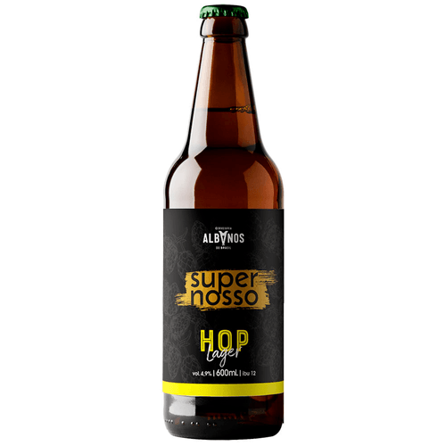 Kit Cerveja Hop Lager Supernosso 3x600ml